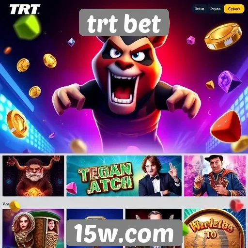 Variedade de jogos disponíveis na plataforma trt bet